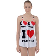 I Love Pamela Babydoll Tankini Set by ilovewhateva