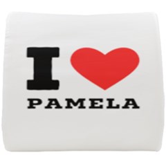 I Love Pamela Seat Cushion by ilovewhateva