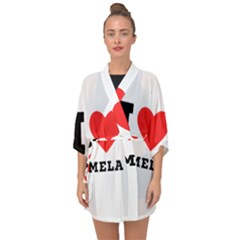 I Love Pamela Half Sleeve Chiffon Kimono by ilovewhateva