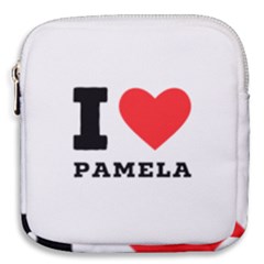 I Love Pamela Mini Square Pouch by ilovewhateva