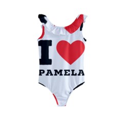 I Love Pamela Kids  Frill Swimsuit by ilovewhateva