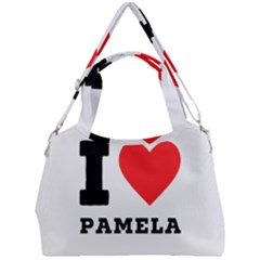 I Love Pamela Double Compartment Shoulder Bag by ilovewhateva