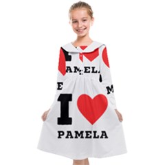 I Love Pamela Kids  Midi Sailor Dress by ilovewhateva