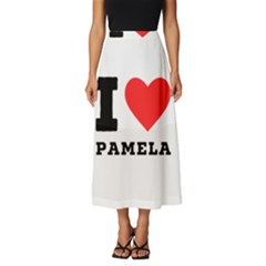 I Love Pamela Classic Midi Chiffon Skirt by ilovewhateva