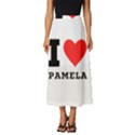 I love pamela Classic Midi Chiffon Skirt View1