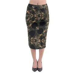 Flytrap Midi Pencil Skirt by MRNStudios