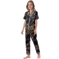 Flytrap Kids  Satin Short Sleeve Pajamas Set by MRNStudios