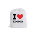 I love emma Drawstring Pouch (Medium) View1