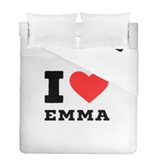 I Love Emma Duvet Cover Double Side (full/ Double Size) by ilovewhateva