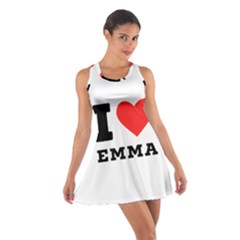 I Love Emma Cotton Racerback Dress by ilovewhateva