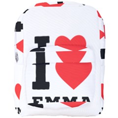 I Love Emma Full Print Backpack by ilovewhateva