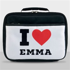 I Love Emma Lunch Bag by ilovewhateva