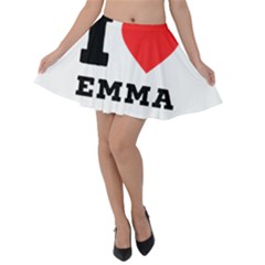 I Love Emma Velvet Skater Skirt by ilovewhateva