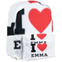 I love emma Giant Full Print Backpack View3