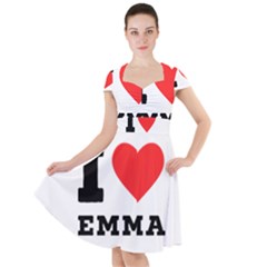 I Love Emma Cap Sleeve Midi Dress by ilovewhateva