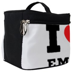 I Love Emma Make Up Travel Bag (big) by ilovewhateva