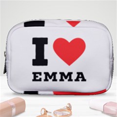 I Love Emma Make Up Pouch (small) by ilovewhateva