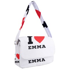 I Love Emma Courier Bag by ilovewhateva