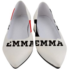 I Love Emma Women s Block Heels  by ilovewhateva