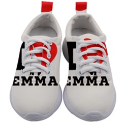 I Love Emma Kids Athletic Shoes by ilovewhateva