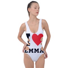 I Love Emma Side Cut Out Swimsuit by ilovewhateva