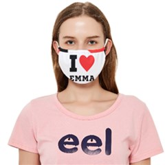 I Love Emma Cloth Face Mask (adult) by ilovewhateva