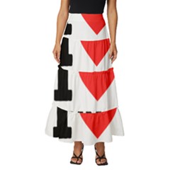 I Love Emma Tiered Ruffle Maxi Skirt by ilovewhateva