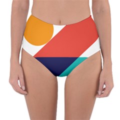 Zip Pay Special Series 13 Reversible High-waist Bikini Bottoms by Mrsondesign