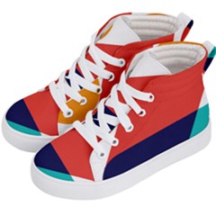 Zip Pay Special Series 13 Kids  Hi-top Skate Sneakers by Mrsondesign