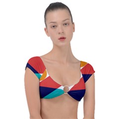 Zip Pay Special Series 13 Cap Sleeve Ring Bikini Top by Mrsondesign