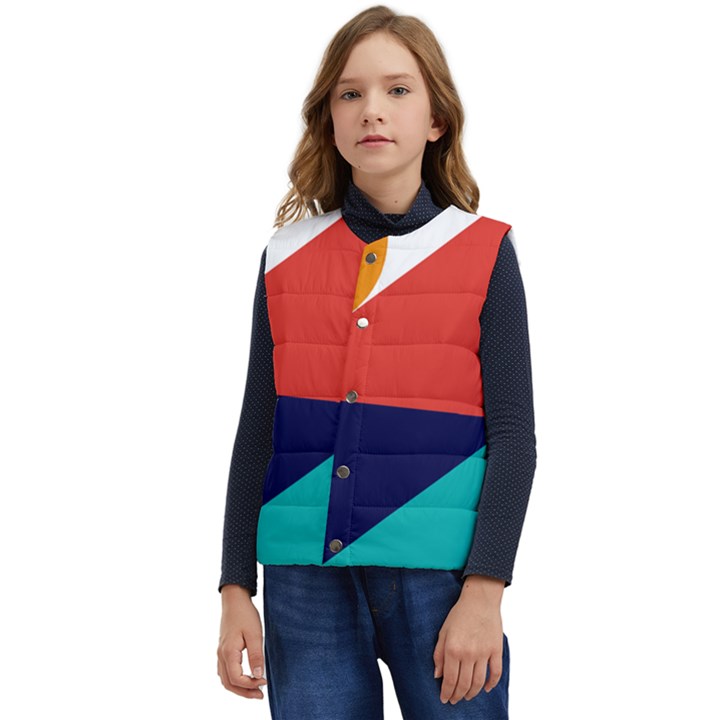 Zip Pay Special Series 13 Kid s Short Button Up Puffer Vest	