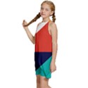 Zip Pay Special Series 13 Kids  Halter Collar Waist Tie Chiffon Dress View2