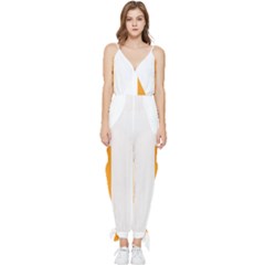 Zip Pay Special Series 16 Sleeveless Tie Ankle Chiffon Jumpsuit by Mrsondesign