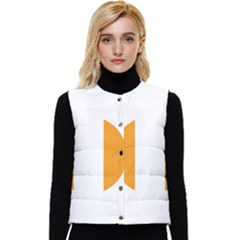 Zip Pay Special Series 16 Women s Short Button Up Puffer Vest by Mrsondesign