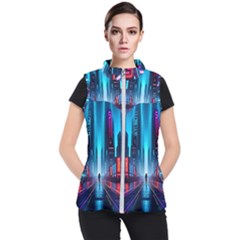 City People Cyberpunk Women s Puffer Vest