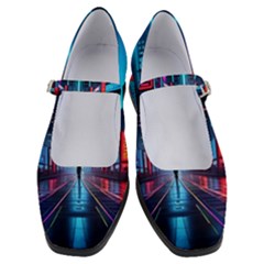 City People Cyberpunk Women s Mary Jane Shoes