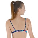 City People Cyberpunk Tie Up Cut Bikini Top View2