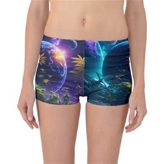 Fantasy People Mysticism Composing Reversible Boyleg Bikini Bottoms by Jancukart