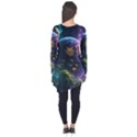 Fantasy People Mysticism Composing Long Sleeve Tunic  View2