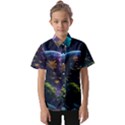 Fantasy People Mysticism Composing Kids  Short Sleeve Shirt View1