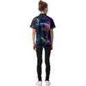 Fantasy People Mysticism Composing Kids  Short Sleeve Shirt View2