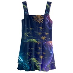 Fantasy People Mysticism Composing Kids  Layered Skirt Swimsuit