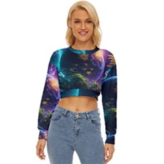 Fantasy People Mysticism Composing Lightweight Long Sleeve Sweatshirt