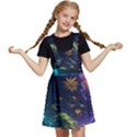 Fantasy People Mysticism Composing Kids  Apron Dress View1