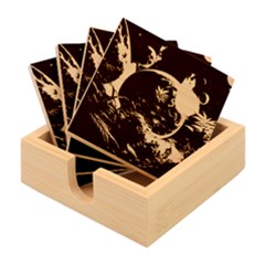 Fantasy People Mysticism Composing Bamboo Coaster Set