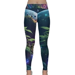 Fantasypeople Mysticism Composing Classic Yoga Leggings by Jancukart