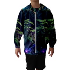 Fantasypeople Mysticism Composing Kids  Hooded Windbreaker