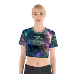 Fantasypeople Mysticism Composing Cotton Crop Top