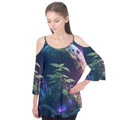 Fantasypeople Mysticism Composing Flutter Tees