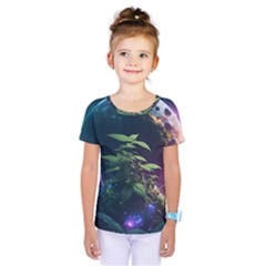 Fantasypeople Mysticism Composing Kids  One Piece Tee